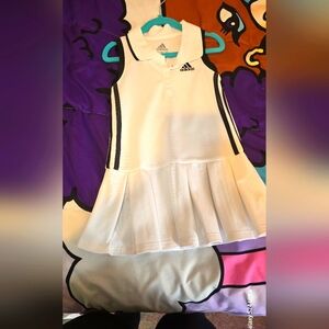 Adidas White Tennis Dress for Toddlar Girl